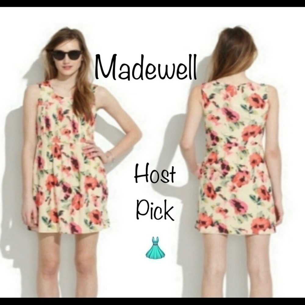 Madewell mini floral dress